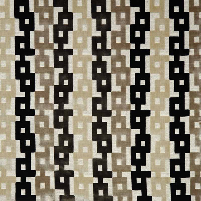 Kravet Couture Chain Velvet Onyx Fabric Sample 35856.816.0