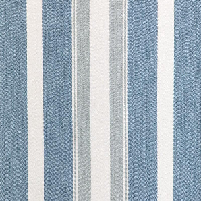 Kravet Couture Natural Stripe Lapis Fabric Sample 36863.5.0