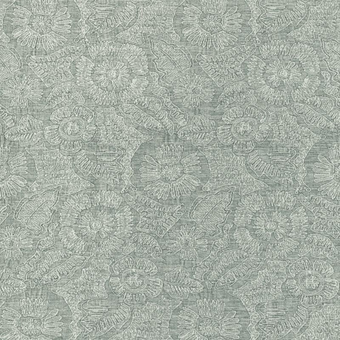 Kravet Couture Chenille Bloom Seaglass Fabric 36889.135.0