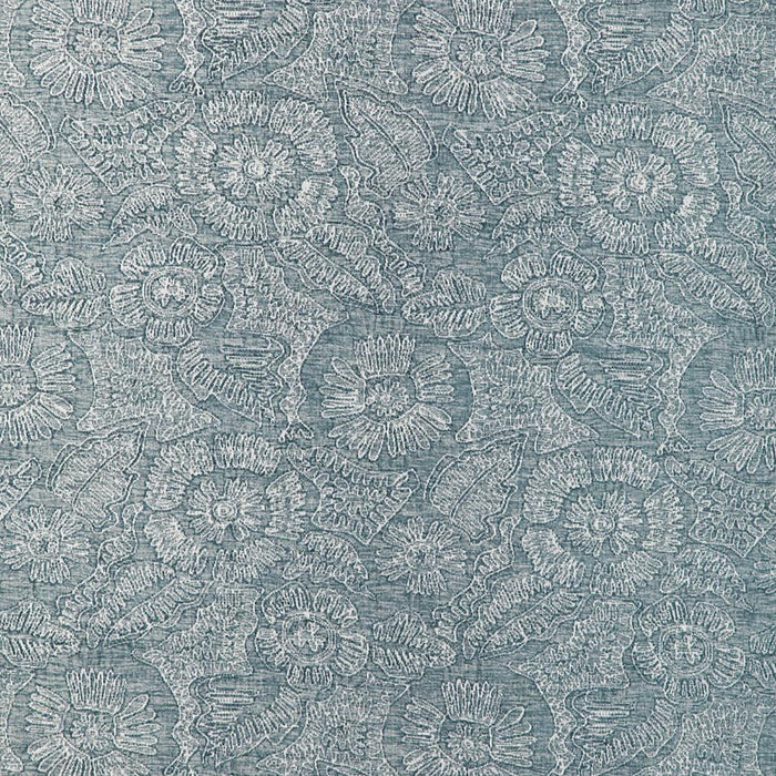 Kravet Couture Chenille Bloom Sky Fabric Sample 36889.5.0