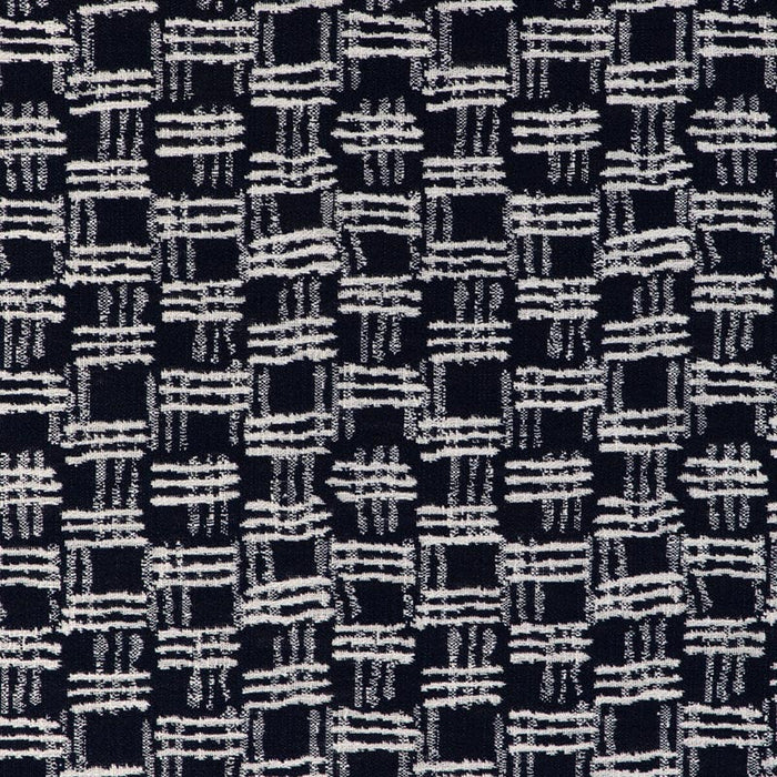 Kravet Couture Cross Waves Ink Fabric 36928.50.0