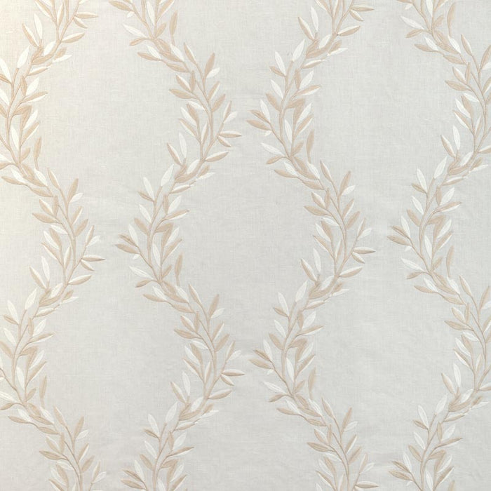 Kravet Design Leaf Frame Ivory Fabric 36942.161.0