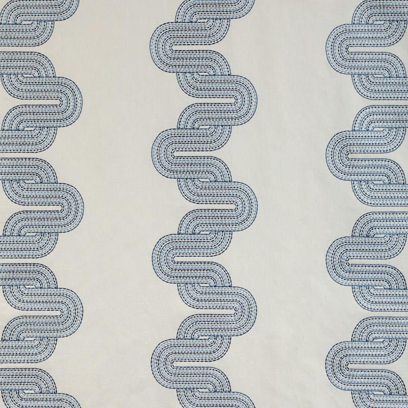 Kravet Design Cloud Chain Indigo Fabric 36943.5.0