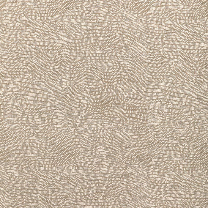 Kravet Couture Combed Sand Caramel Fabric Sample 37259.61.0