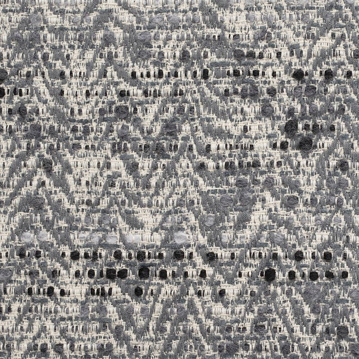 Holly Hunt Great Plains Herringbone Tweed Greyscale Fabric 3827/03