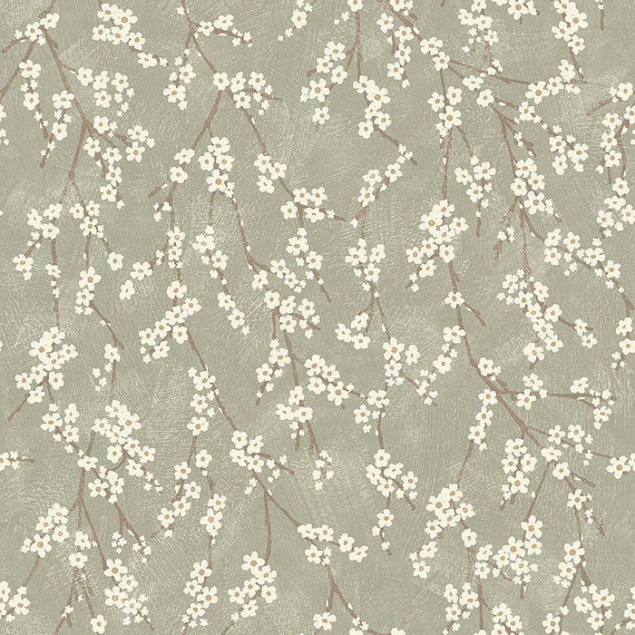 Schumacher Alice Sage Wallpaper 3978