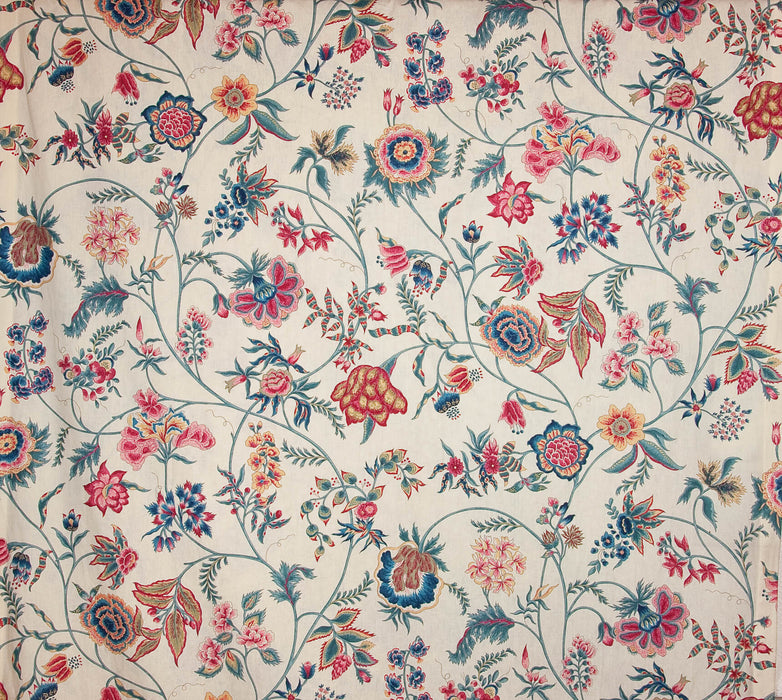 Braquenie Saint Leger Bleu Rose Fabric B1851002