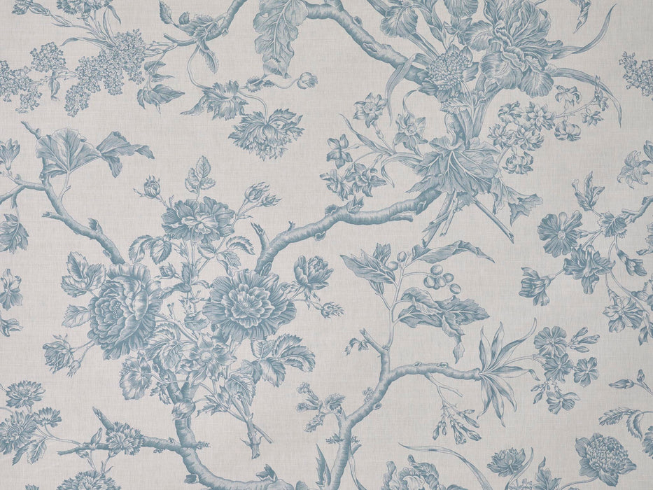 Braquenie Chantonnay Bleu Tendre Fabric B7691003