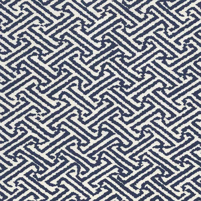 China Seas Java Java Navy On Tint Fabric Sample 4010-18