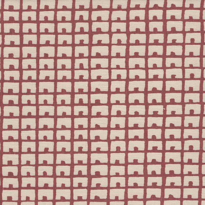 China Seas Fez Background Rust Fabric 4040-04