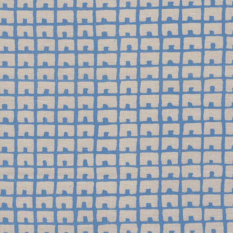 China Seas Fez Background French Blue Fabric 4040-09