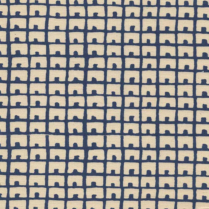 China Seas Fez Background Navy Fabric 4040-18