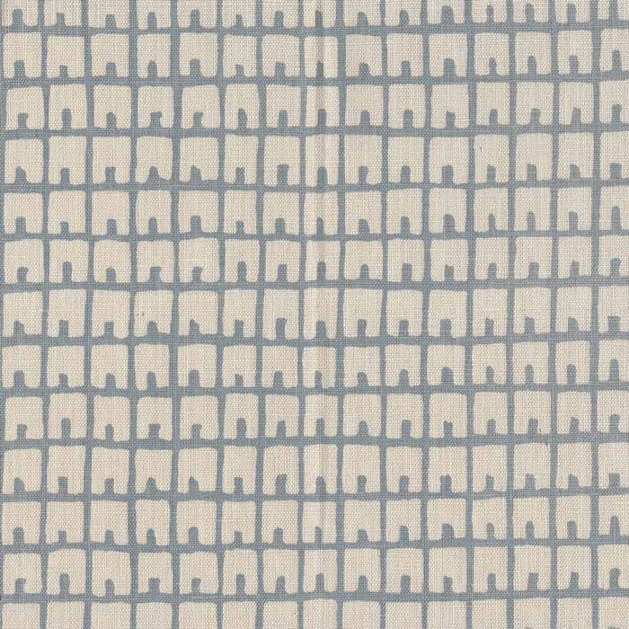 China Seas Fez Background Cadet Blue Fabric Sample 4040-60