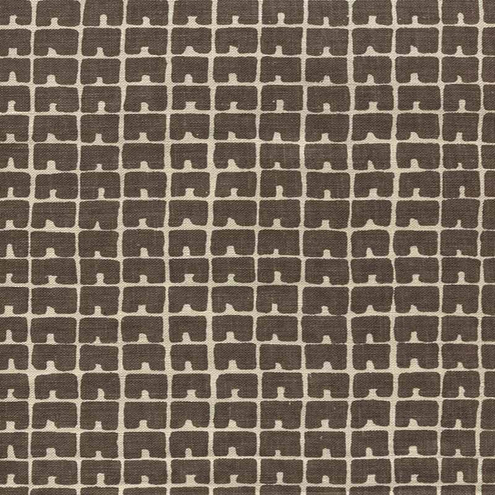 China Seas Fez Ii Brown Fabric Sample 4045-01