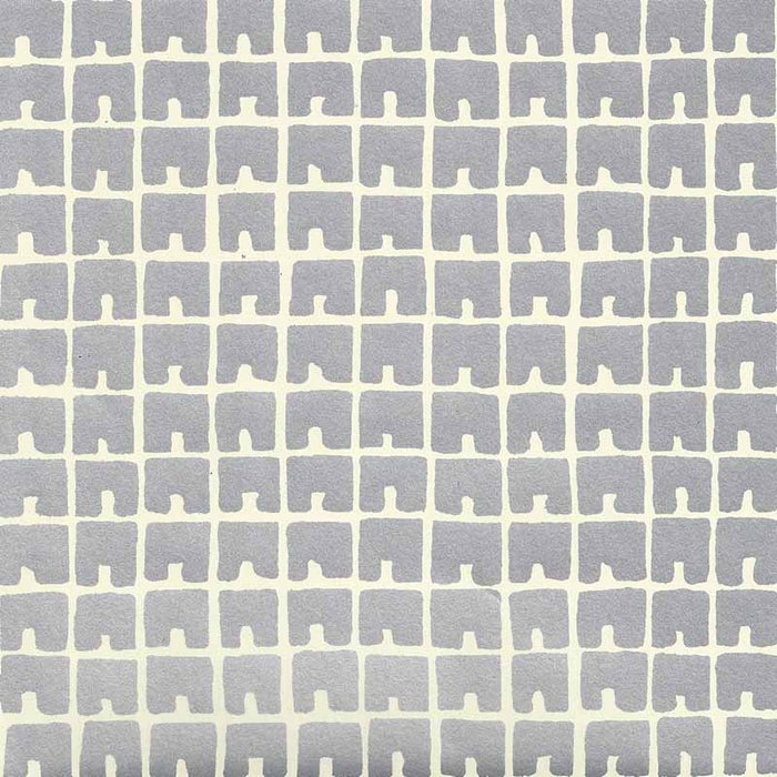 China Seas Fez Ii Silver Metallic Wallpaper Sample 4045-06WP