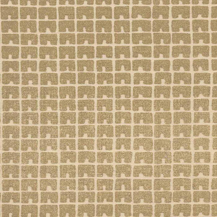 China Seas Fez Ii Gold Metallic Fabric Sample 4045-07