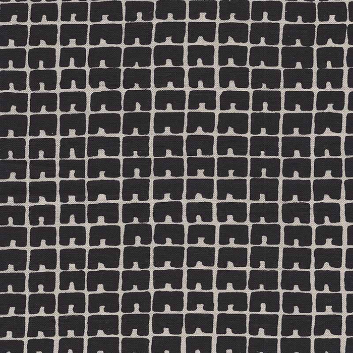 China Seas Fez Ii Black Fabric Sample 4045-10