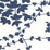 China Seas Lysette Navy Wallpaper Sample 4100-12WWP