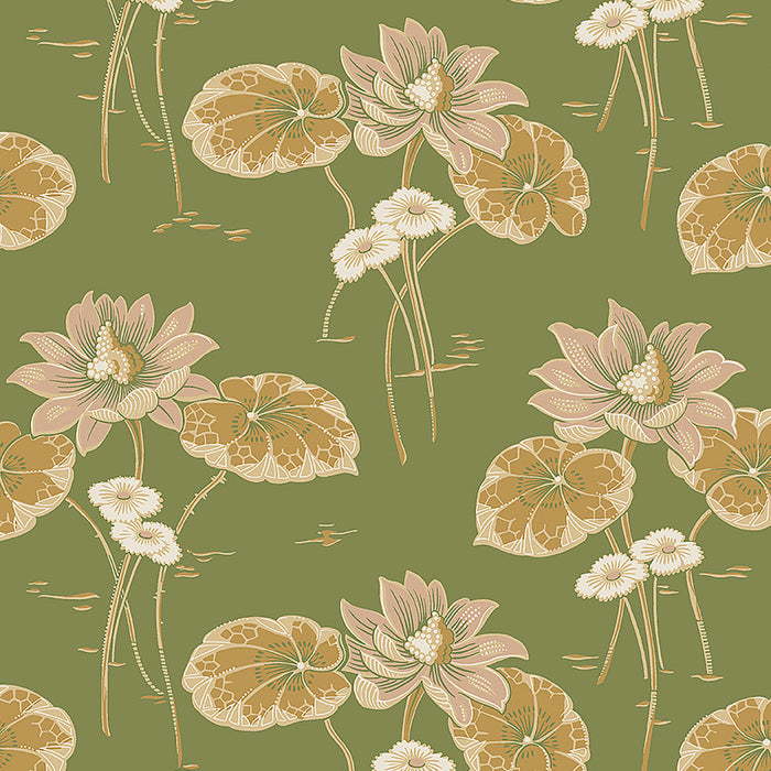 Schumacher Haga Leaf Wallpaper 4167