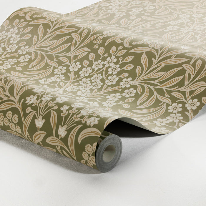 Schumacher Kryddhyllan Leaf Wallpaper 4183