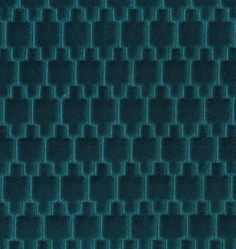 Brentano Graviata Blue Spruce Fabric Sample 4258-09