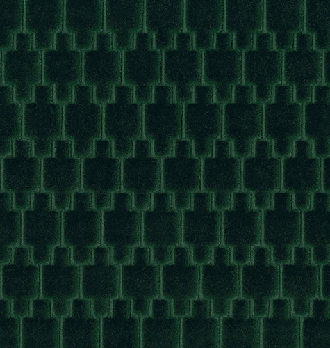 Brentano Graviata Evergreen Fabric Sample 4258-10