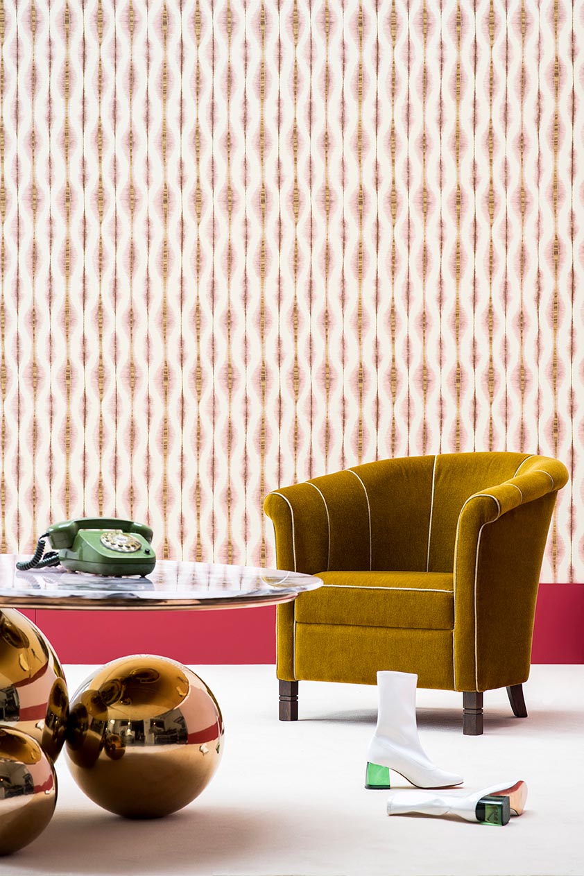 Pierre Frey Coban Cognac Wallpaper FP534004