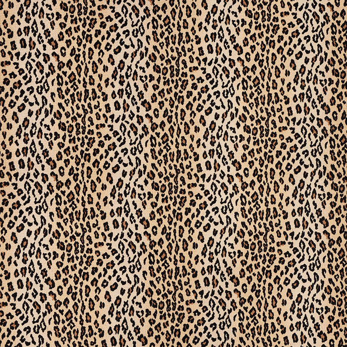 Schumacher Safari Epingle Leopard Fabric Sample 43181