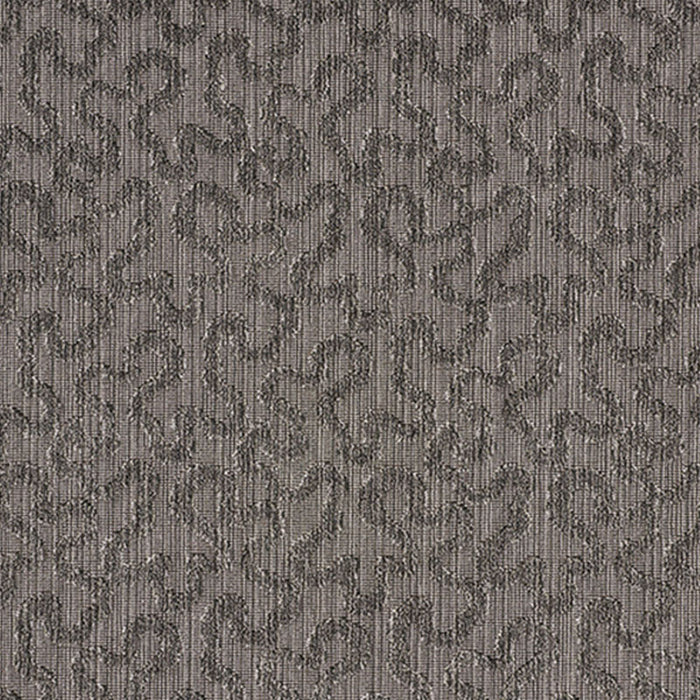 Schumacher Vermicelli Velvet Smoke Fabric Sample 43279