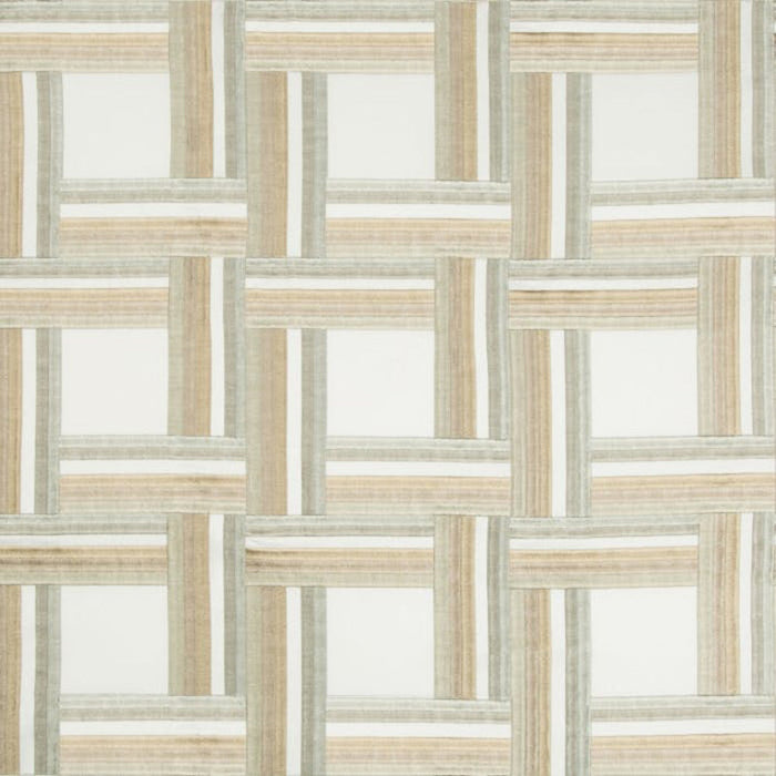 Kravet Couture Front Row Greige Fabric Sample 4449.116.0