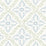 Schumacher Nyborg Blue And Green Wallpaper 4516