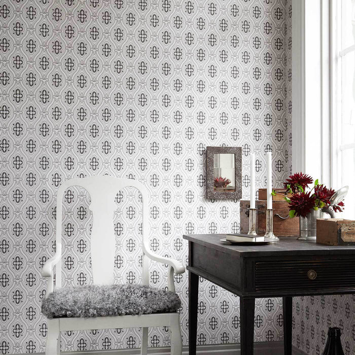 Schumacher Pigkammaren Umber Wallpaper 4525