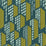 Brentano Metropolis Emerald City Fabric Sample 4569-07