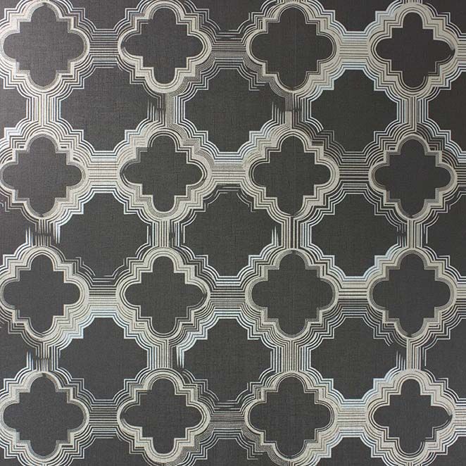 Osborne & Little Quatrefoil 3 Sample Sample W6586-03