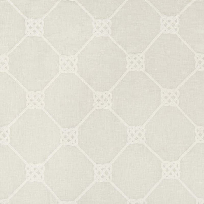 Kravet Basics Knot Sheer Ivory Fabric Sample 4635.1.0