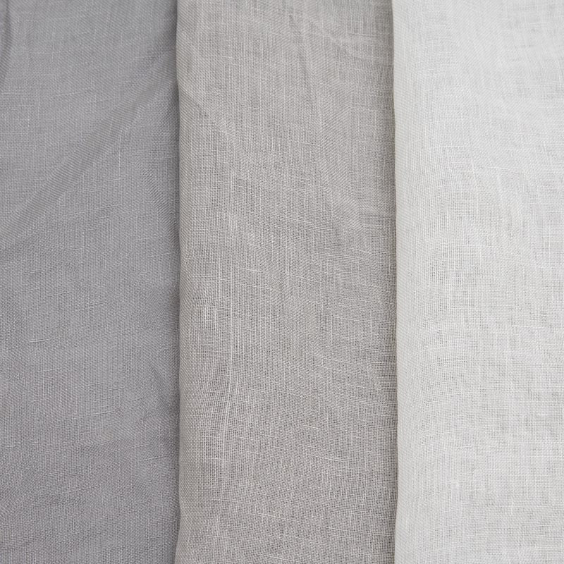 Holly Hunt Great Plains Double Ombré Grey Mist Fabric 4976/02