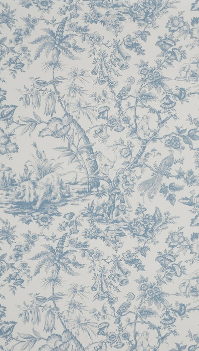 Boussac Oscar Blue Wallpaper W4982003