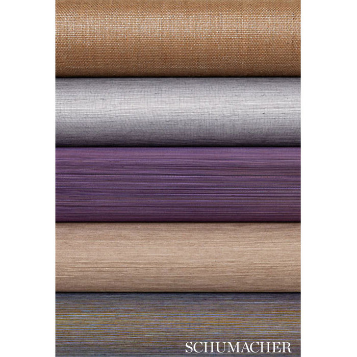 Schumacher Suwon Sisal Sharkskin Wallpaper Sample 5000765