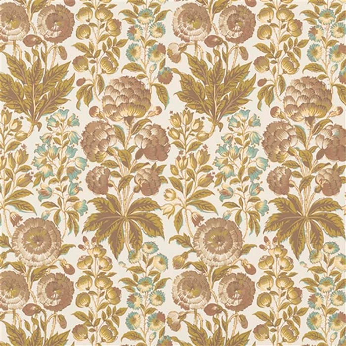 Jasper Isle Flower Fawn Wallpaper Sample 5001-01