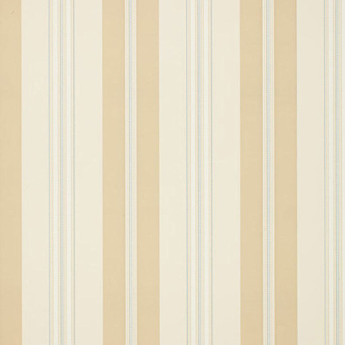 Schumacher Chalon Stripe Vanilla Wallpaper 5002480