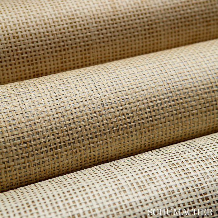 Schumacher Mitsu Weave Gold Wallpaper 5003050