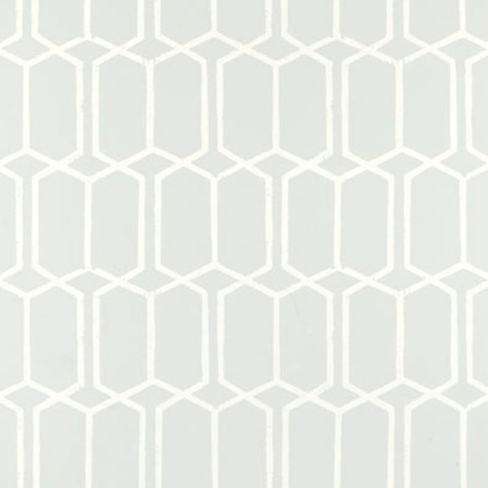 Schumacher Modern Trellis Cirrus Wallpaper 5003280