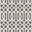 Schumacher Imperial Trellis Charcoal Wallpaper 5003361