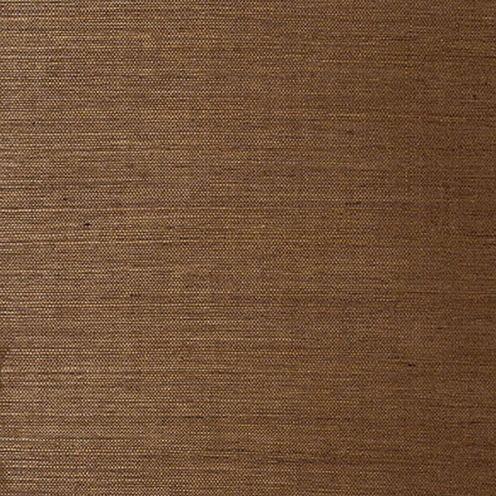 Schumacher Linyi Ground Chestnut Wallpaper Sample 5003594