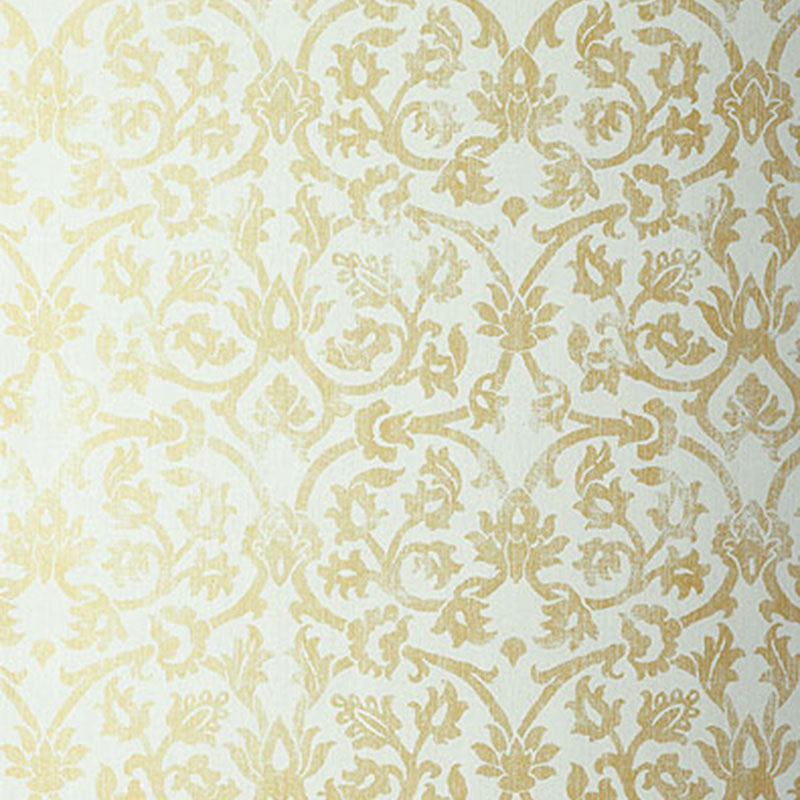 Schumacher Pellaro Aqua Wallpaper 5003643