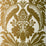 Schumacher Montebello Damask Slate Wallpaper Sample 5003731