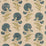 Jasper Indian Flower Blue Wallpaper Sample 5004-01