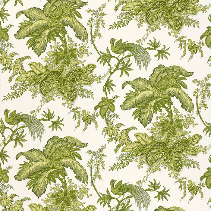 Schumacher Coconut Grove Leaf Wallpaper 5004053