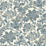 Schumacher Corsini Paisley Porcelain Wallpaper 5004072