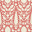 Schumacher Chenonceau Coral Wallpaper 5004125